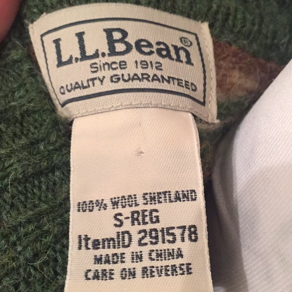 LL Bean Aztec Sweater - Picture 5 of 5